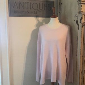 Chelsea & Violet pink angel wing sweater. NWOT.  L